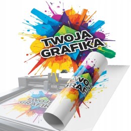 FOLIA SAMOPRZYLEPNA POŁYSK Z INDYWIDUALNYM PROJEKTEM 1m² - KOLOROWY DRUK