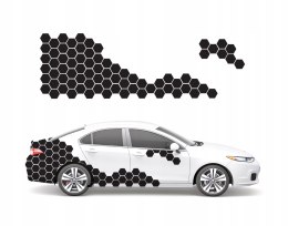 Naklejka na Samochód Kamper Przyczepę Kemping Bus Plaster Miodu 250 x 73 cm