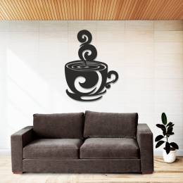 Obraz 60x90 CM Kawa 3D