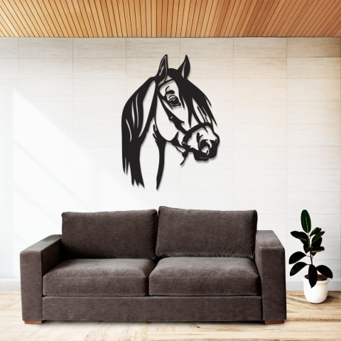 Obraz 60x90 CM Głowa konia