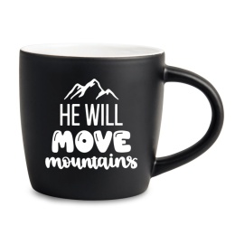 Kubek z grawerem logo firmowe kolor matowy