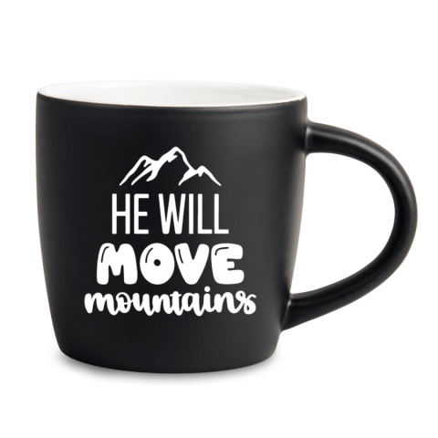 Kubek z grawerem logo firmowe kolor matowy